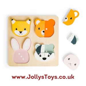 Woodland Animal Counting Puzzle